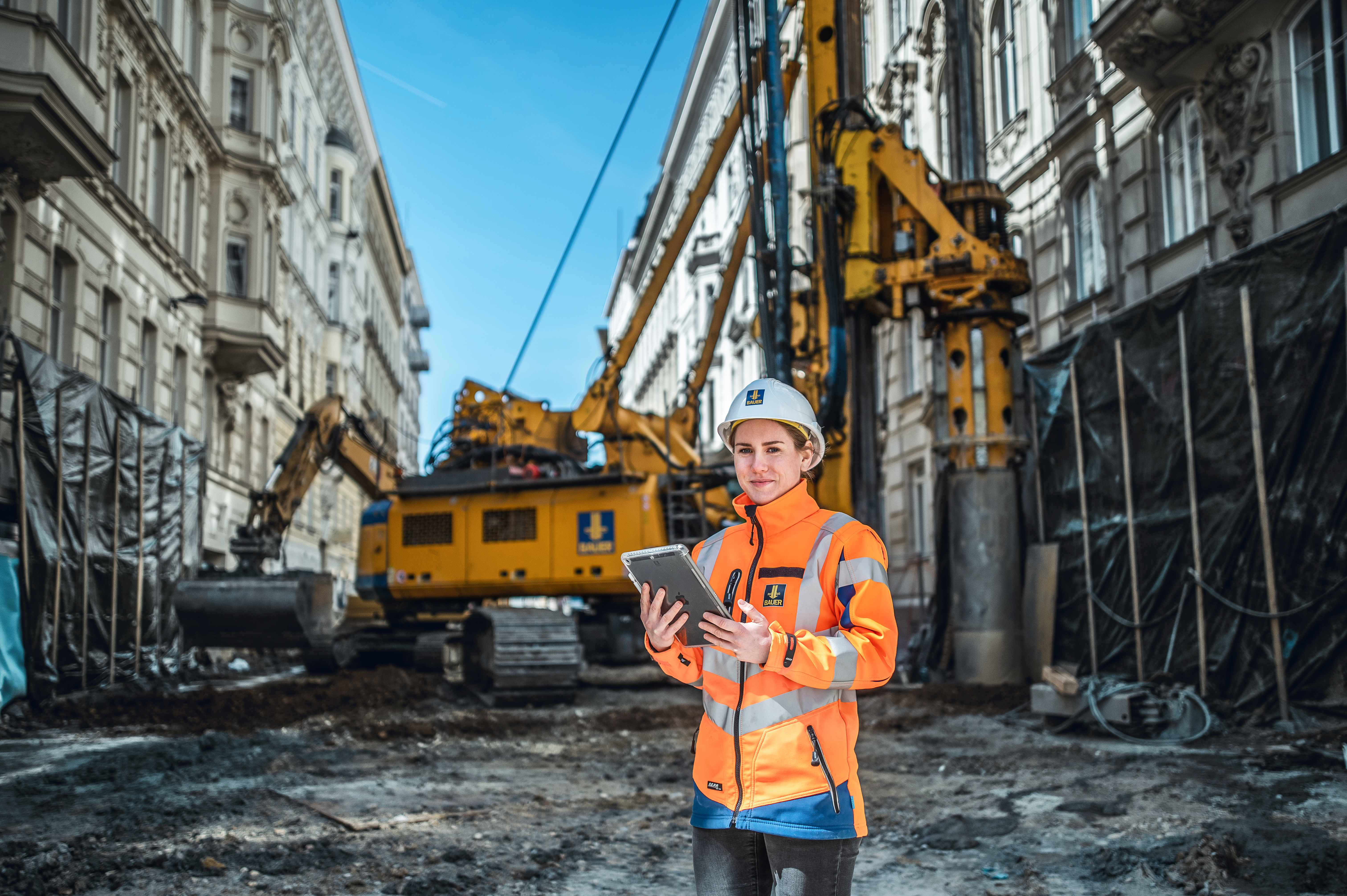 The BAUER Group is constantly advancing digitalization in specialist foundation engineering