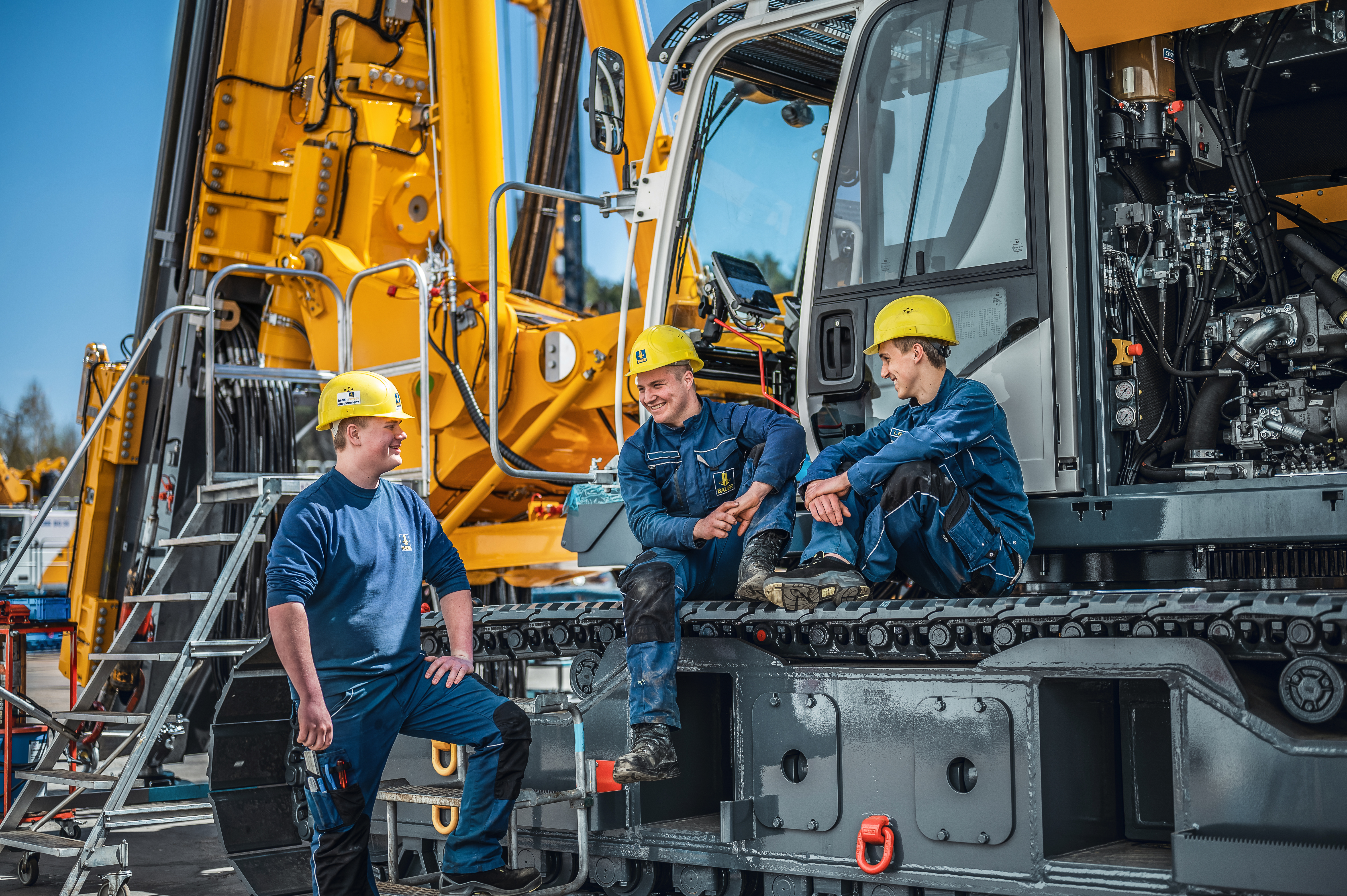 The BAUER Group operates in the three segments Geotechnical Solutions, Equipment and Resources