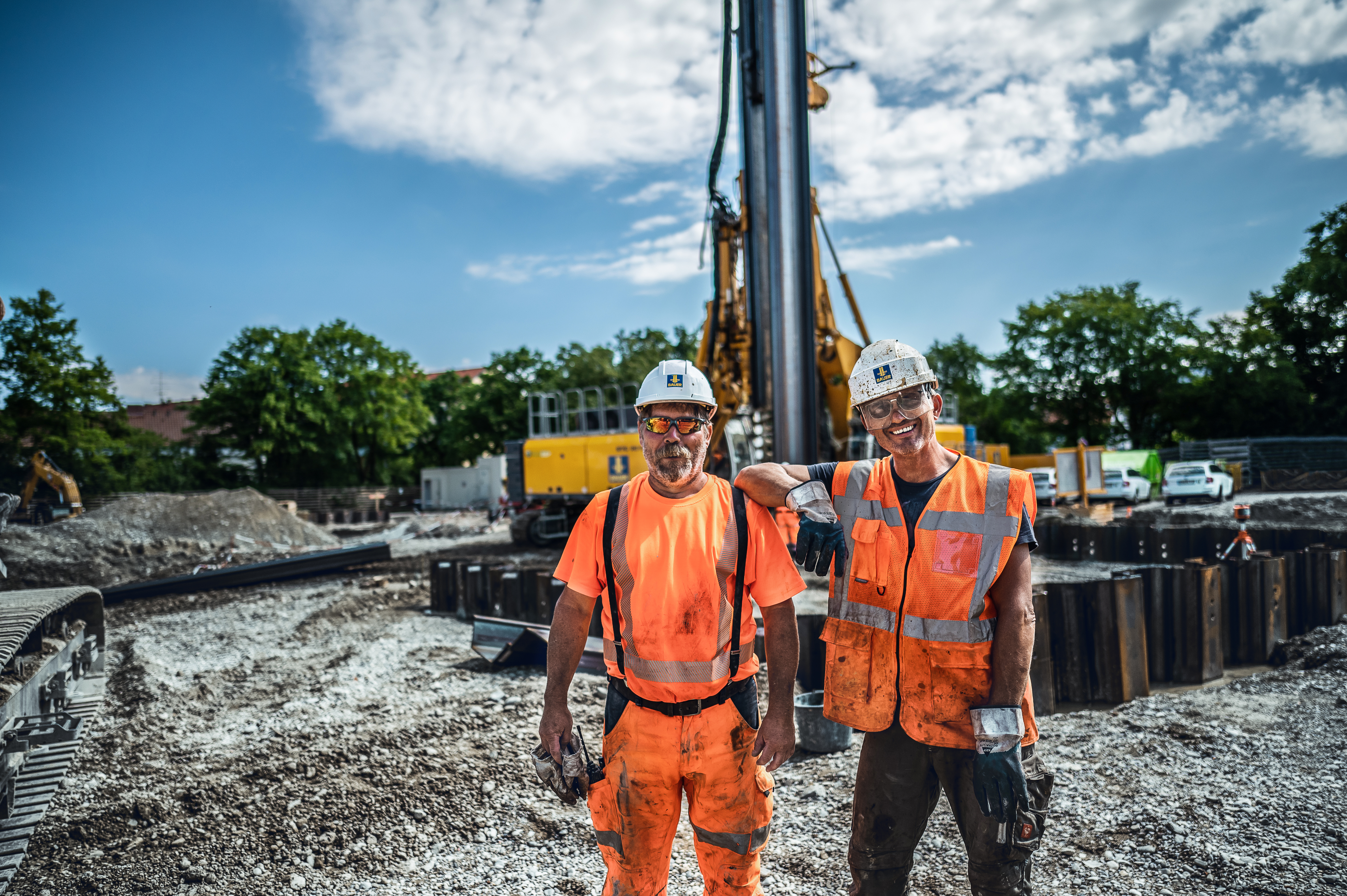 Bauer seeks employees for construction sites