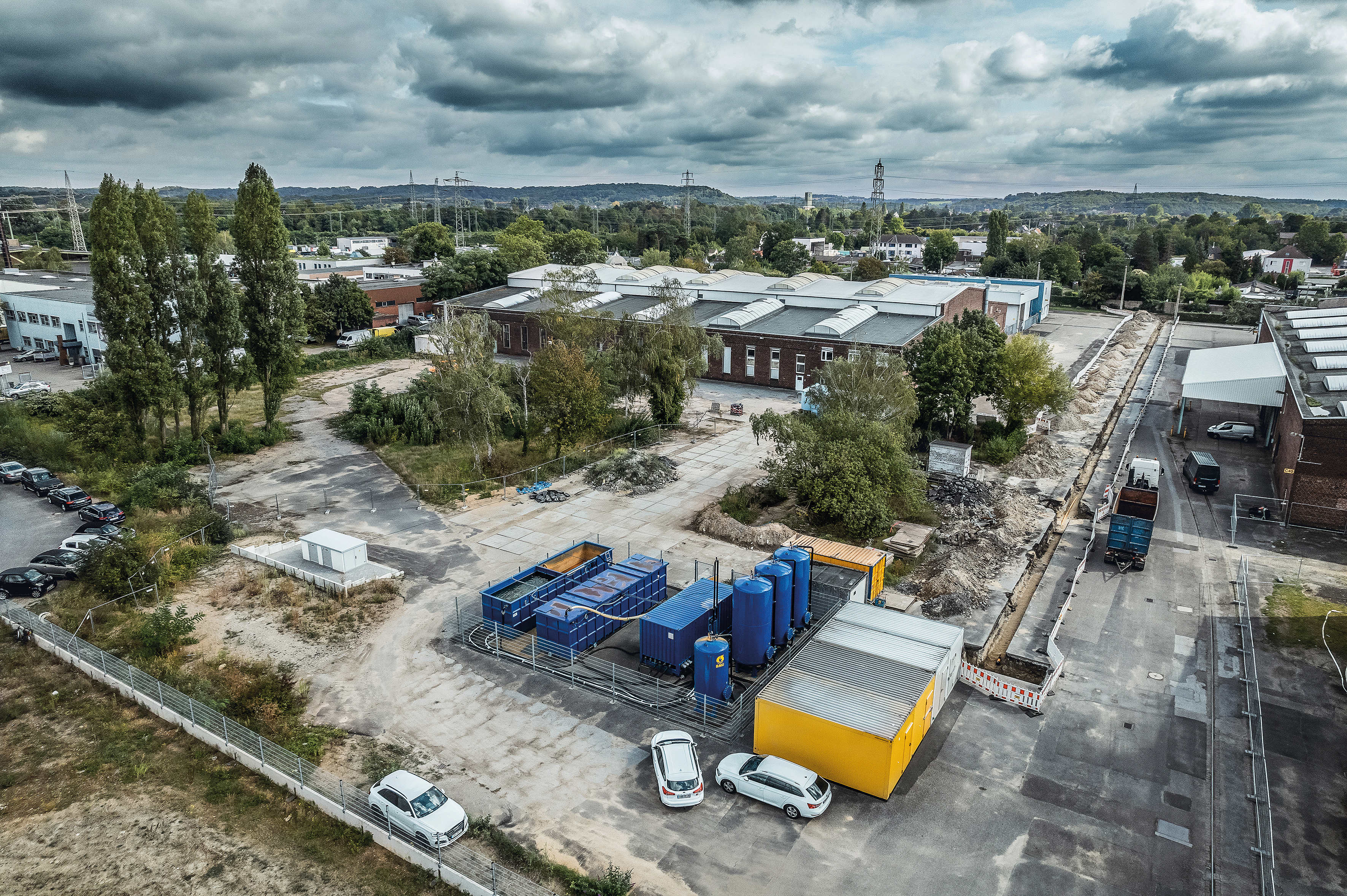Grundwasserreinigung in Düsseldorf durch Bauer Resources