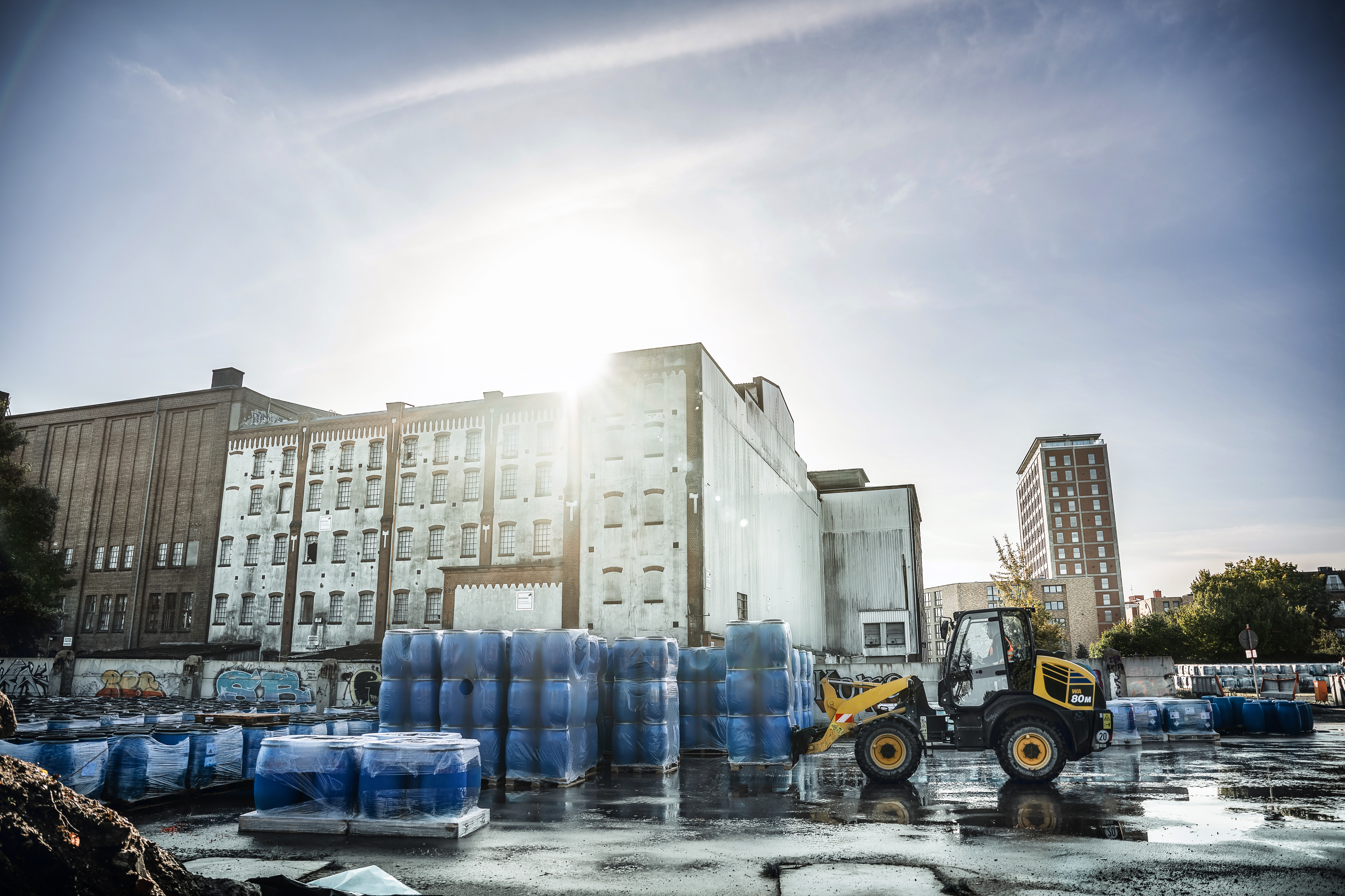 Soil remediation in Elmshorn