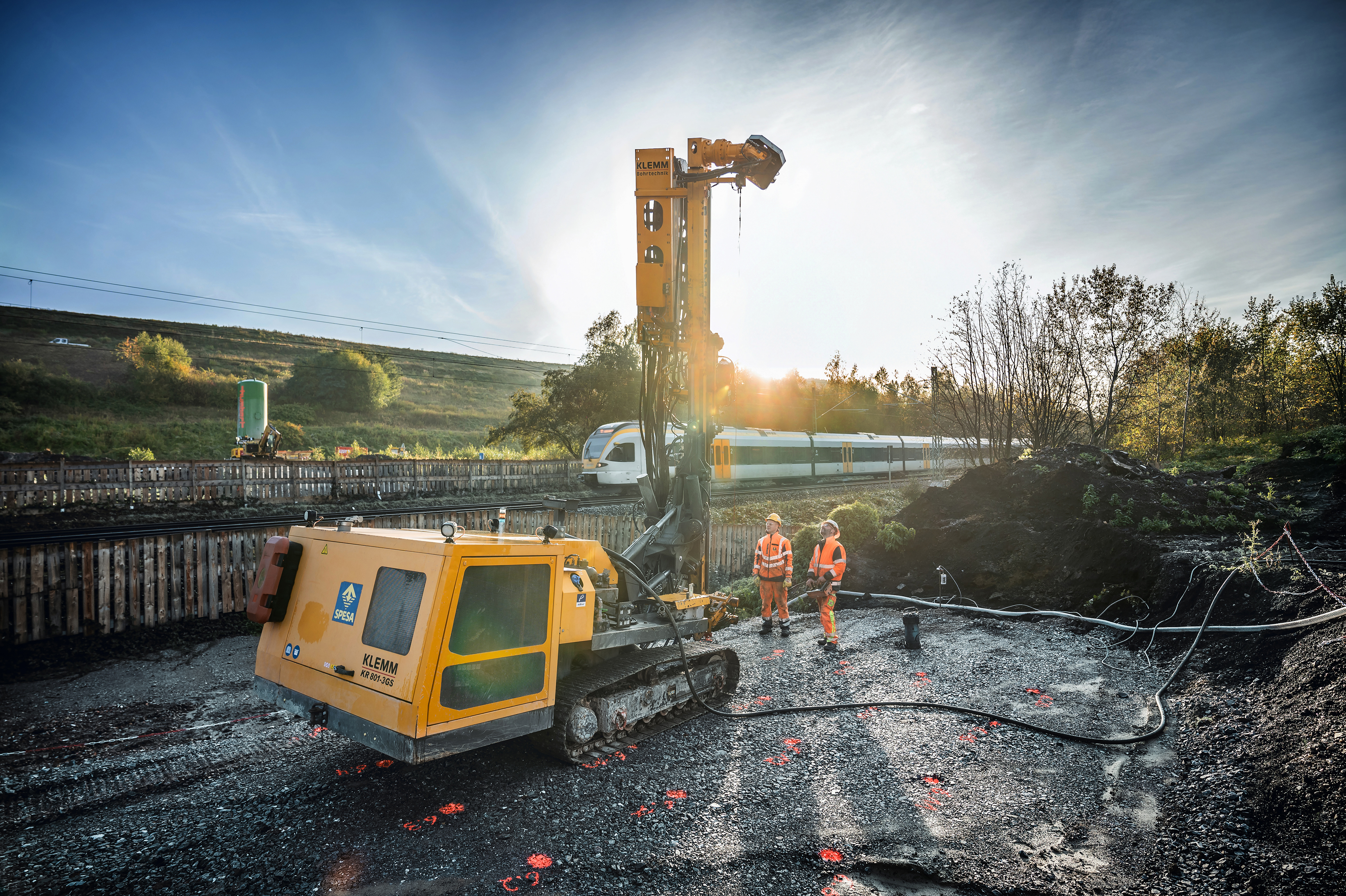 Soil improvement for the “Haldensprung” bridge