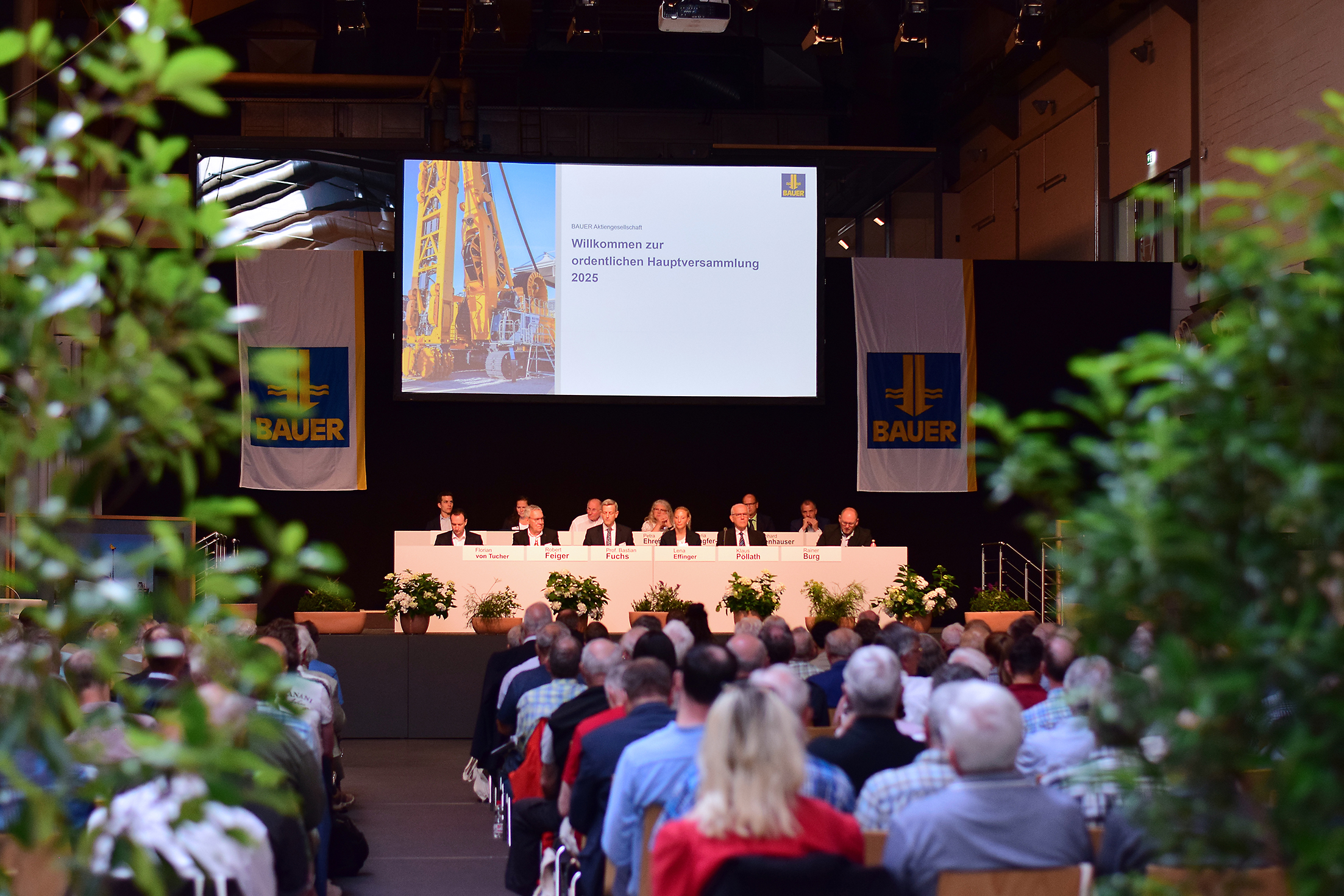 Hauptversammlung der BAUER AG 2025