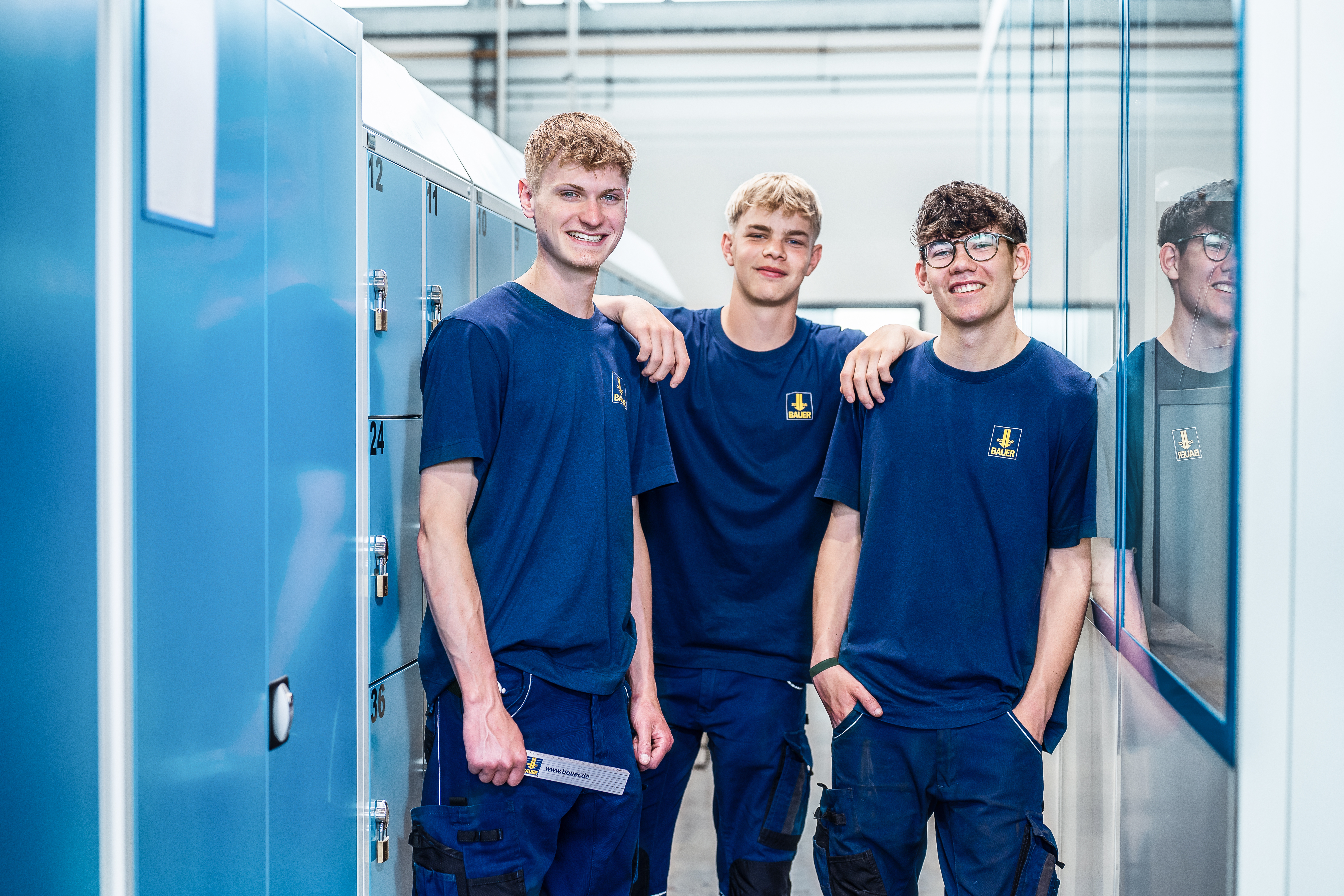 Bei Bauer erlebst du Ausbildung mit Teamgeist und echten Highlights.