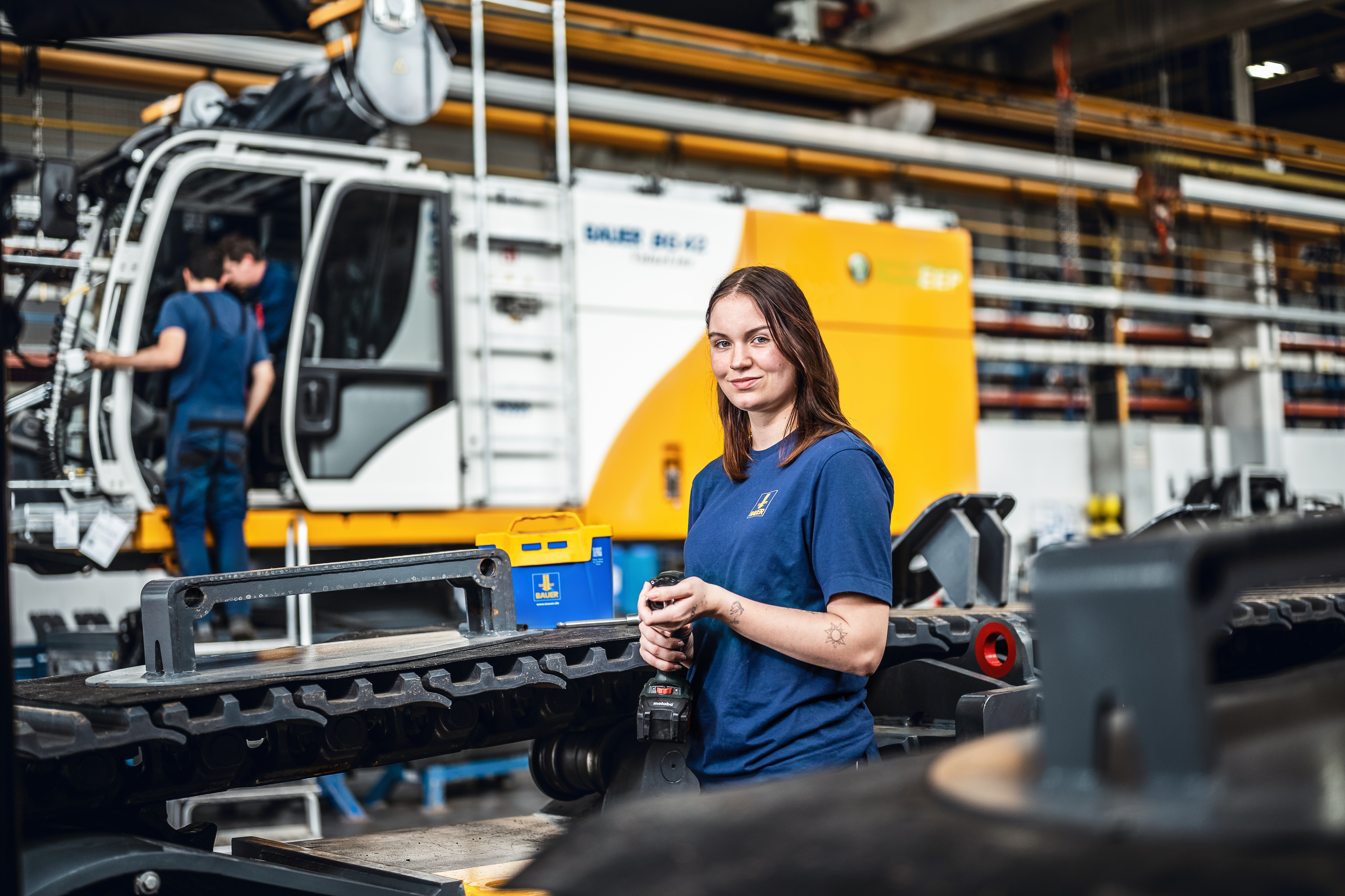 Ausbildung bei Bauer bedeutet, Verantwortung zu übernehmen - von Anfang an.