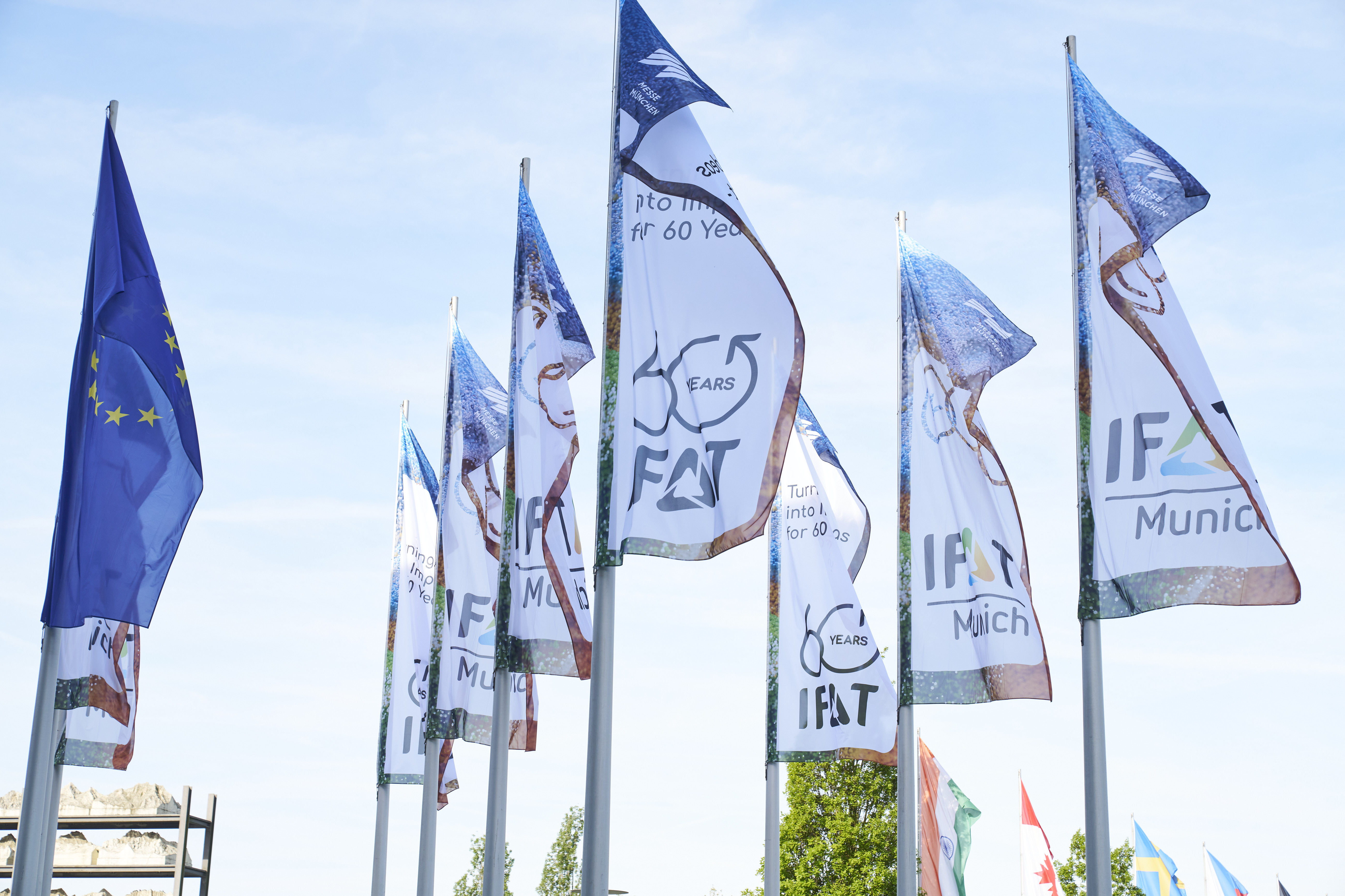 Fahnen IFAT Munich 2026