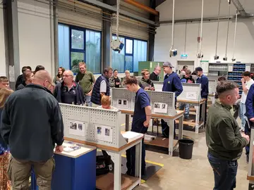 Viele Besucher bei der Langen Nacht der Ausbildung