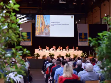 Hauptversammlung der BAUER AG 2025