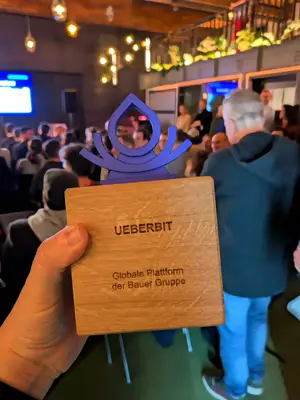 Splash Award 2024 for the BAUER Group website