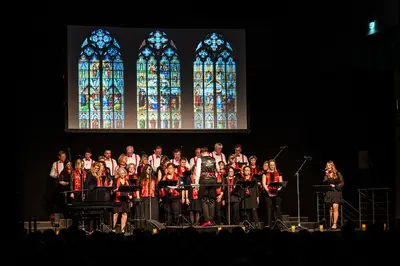 Der Chor in Aktion