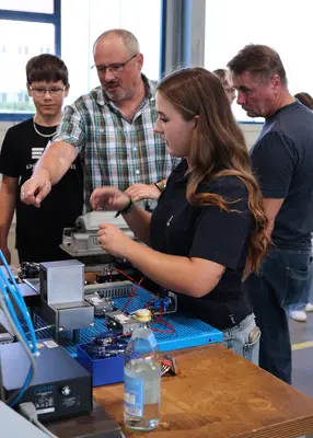 Around 250 interested visitors attended the event at Bauer.