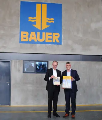 Bundeskanzler Merz bei BAUER Geotechnical Solutions Middle East