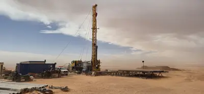 During the first phase, the RB 50 rigs will drill 710 groundwater wells within two years under challenging climatic conditions.