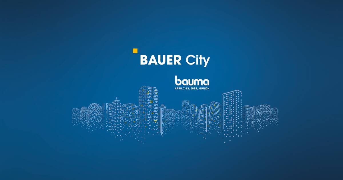 Bauer expose sa technologie de fondations spéciales à Bauma 2025